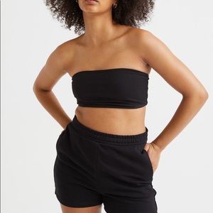 GARAGE BLACK TUBE TOP - worn once or twice